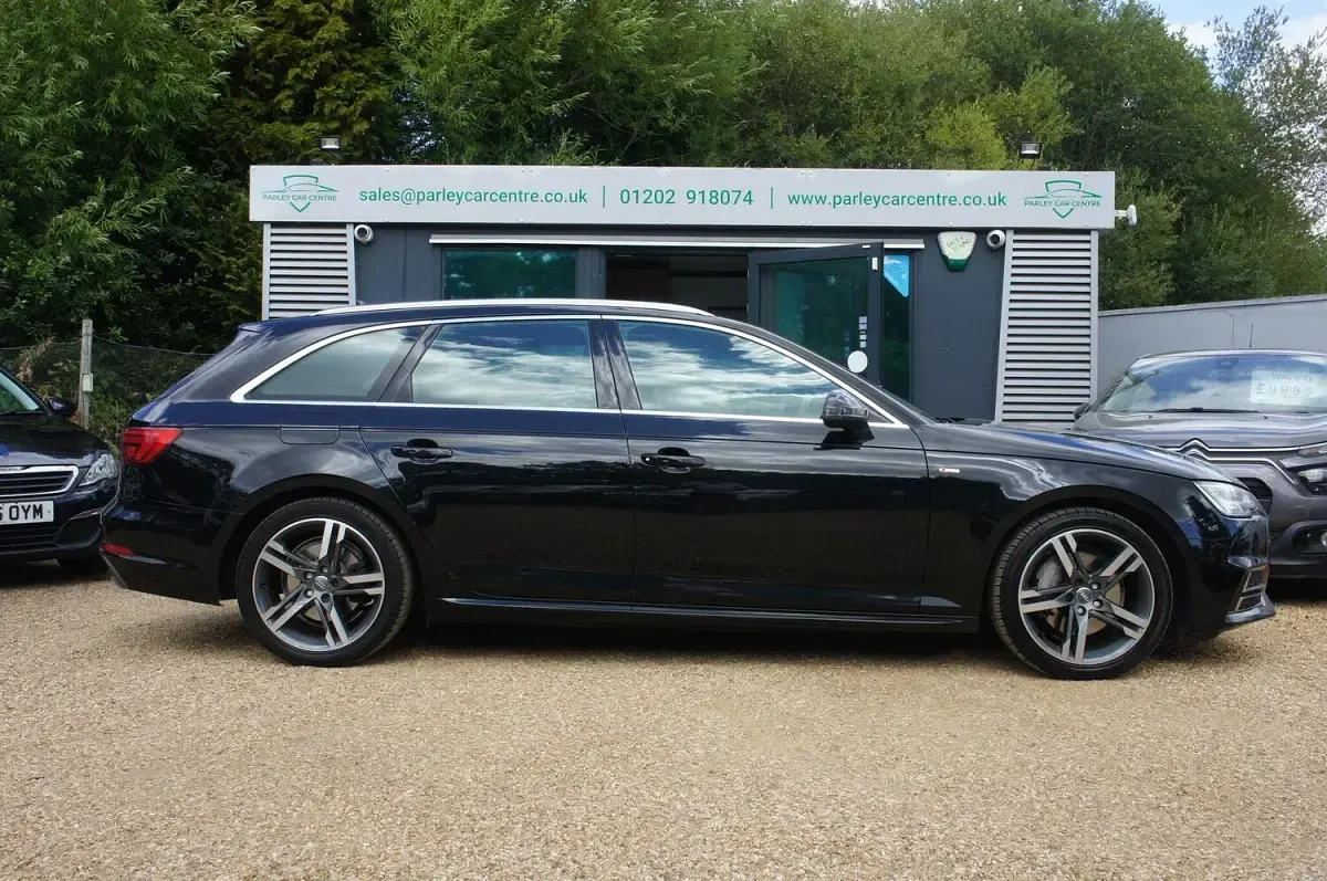 Used Audi A4 S-Line 190 HP (139 kW) 2016 Black Estate