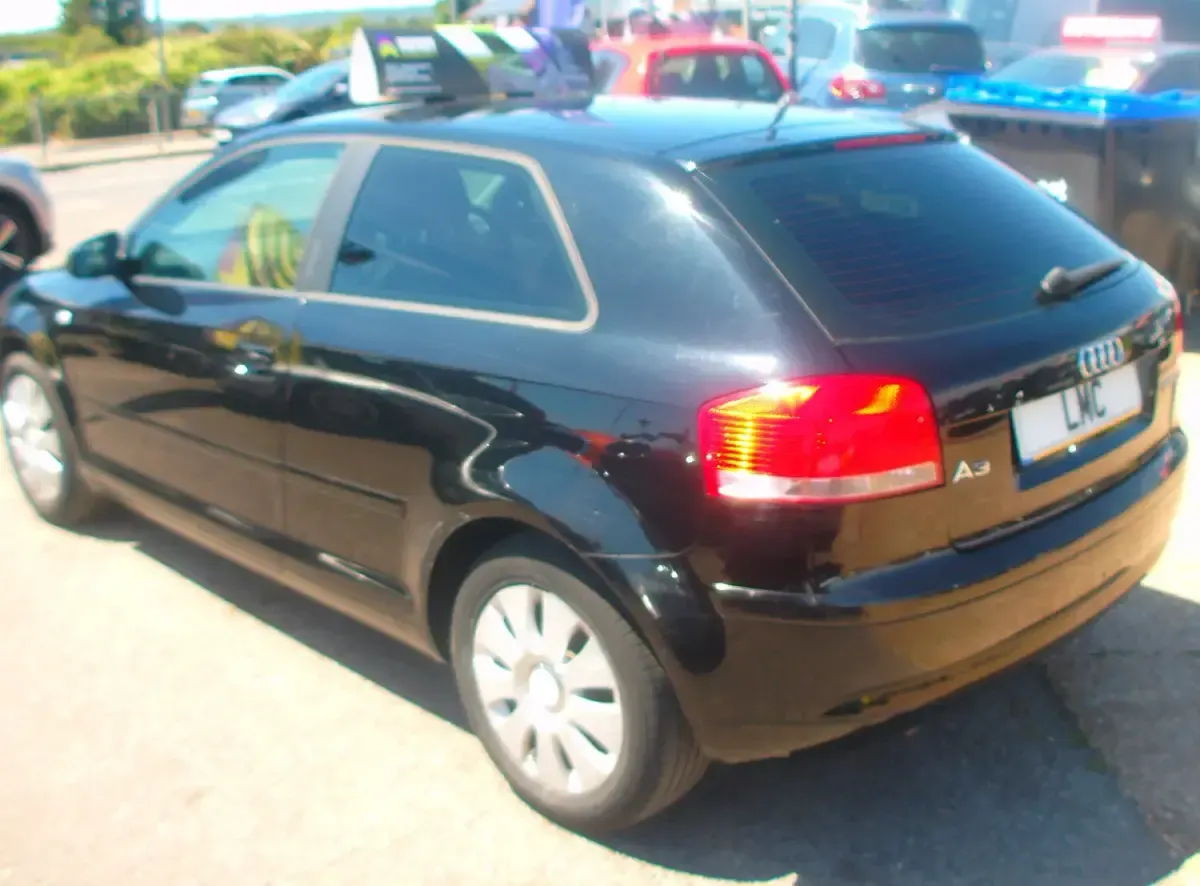 Used Audi A3 104 HP (76 kW) 2008 Black Hatchback