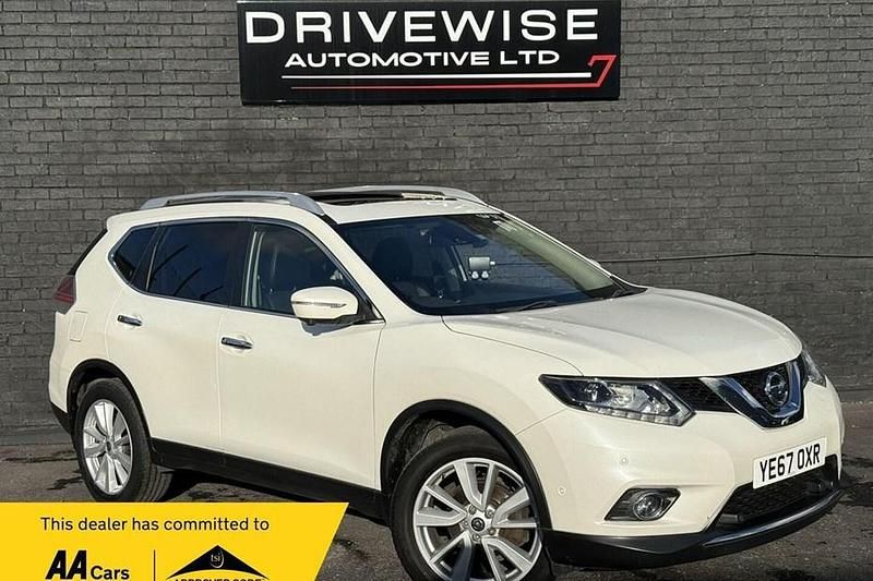 White Used 2017 Nissan X-Trail Tekna SUV | £10,750 (Fair price) - Image 1/1