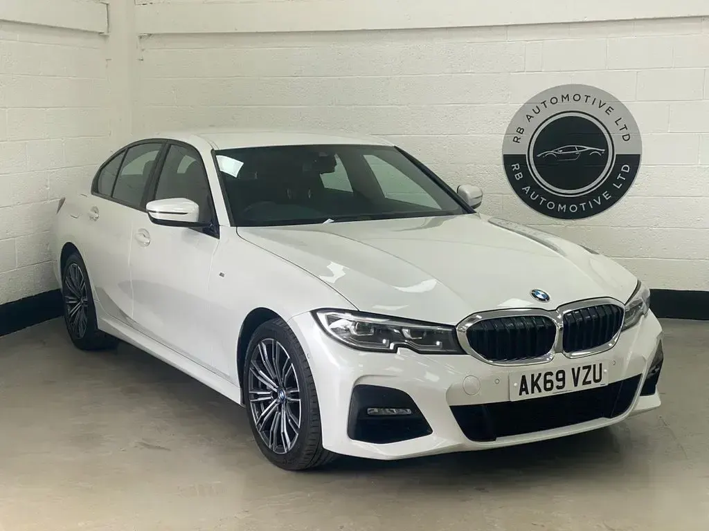 Used BMW 330e M Sport 2019 White Sedan