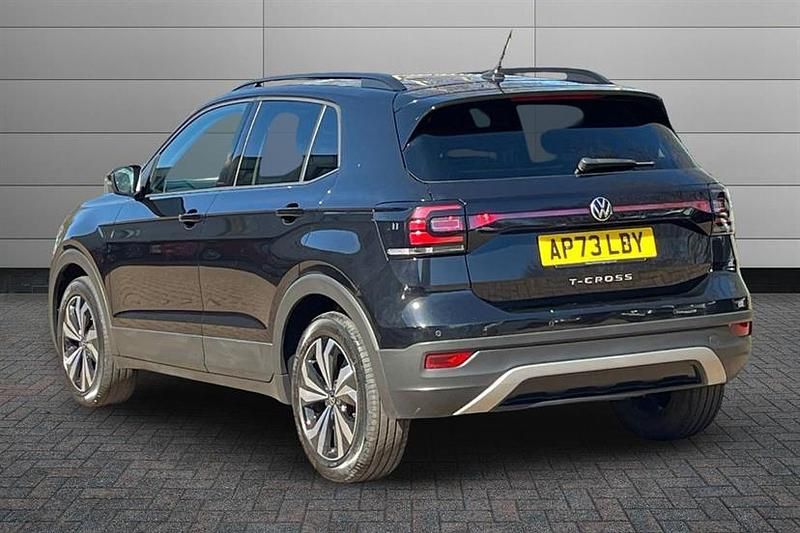 Used VW T-Cross Black Edition 110 HP (80 kW) 2023 Black SUV