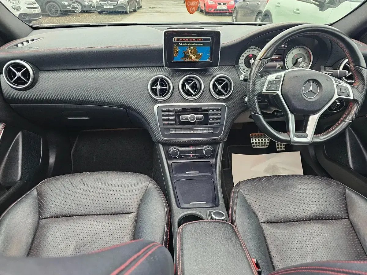 Used Mercedes A220 AMG 170 HP (125 kW) 2015 White Hatchback