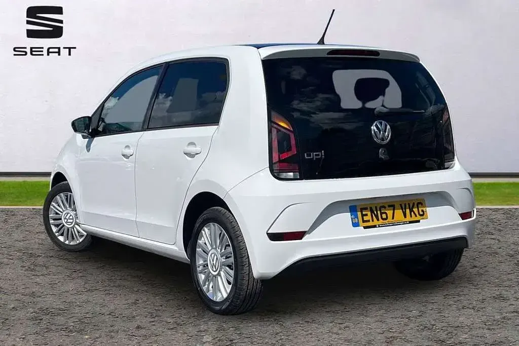 Used VW up! move up! 58 HP (42 kW) 2018 White Hatchback