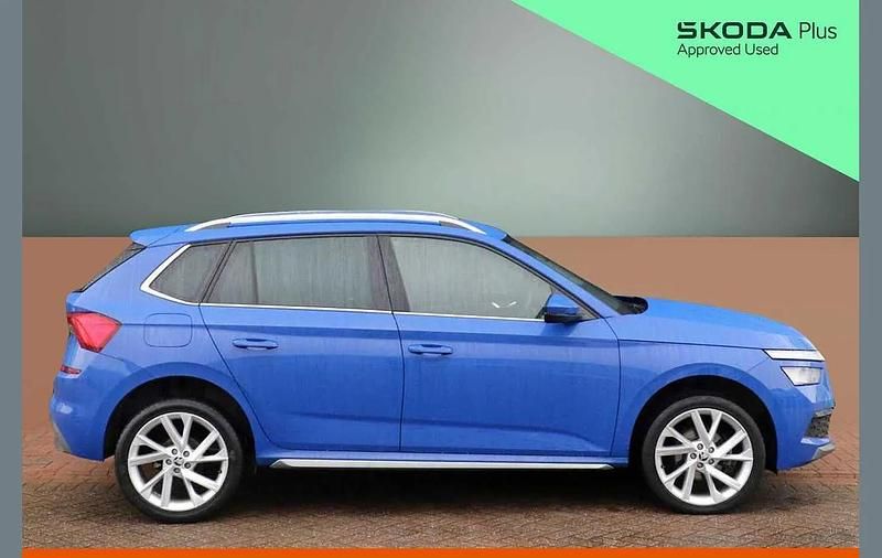 Used Skoda Kamiq SE L Executive 115 HP (84 kW) 2024 Blue SUV