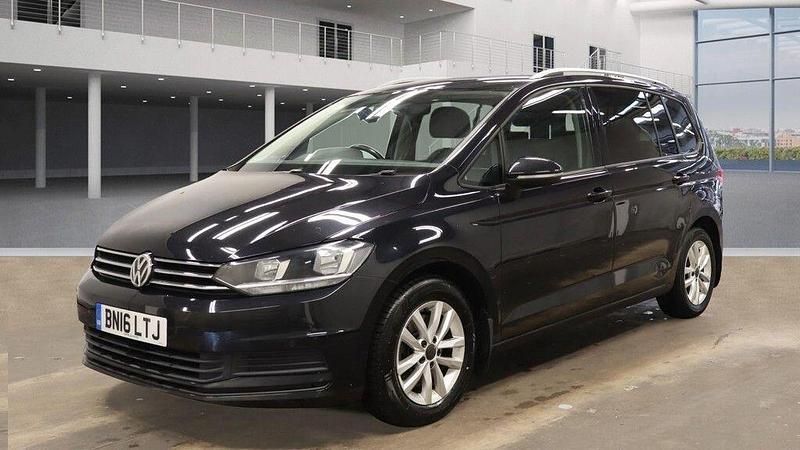 Black Used 2016 VW Touran SE MPV | £10,499 (Fair price) - Image 1/4