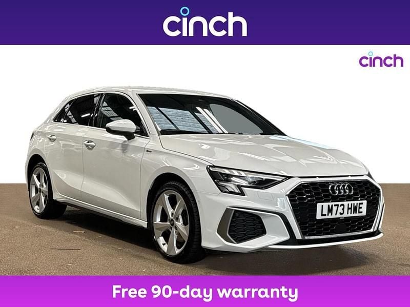 White Used 2023 Audi A3 e-tron Comfort Hatchback | £22,499 (Fair price) - Image 1/3