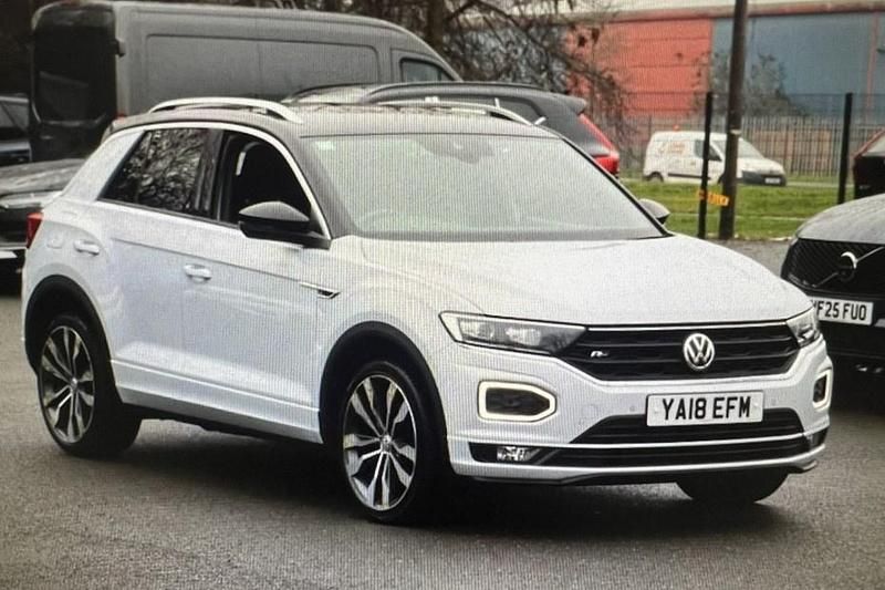 Silver Used 2018 VW T-Roc R-line SUV | £15,250 (Good price) - Image 1/1