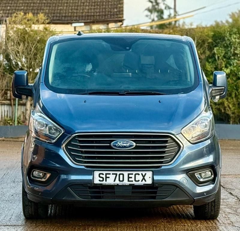 Used Ford Tourneo Custom Titanium 2020 Blue Van