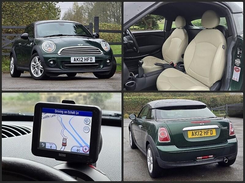 Green Used 2012 Mini Cooper Coupé Coupe | £4,475 (Fair price) - Image 1/3