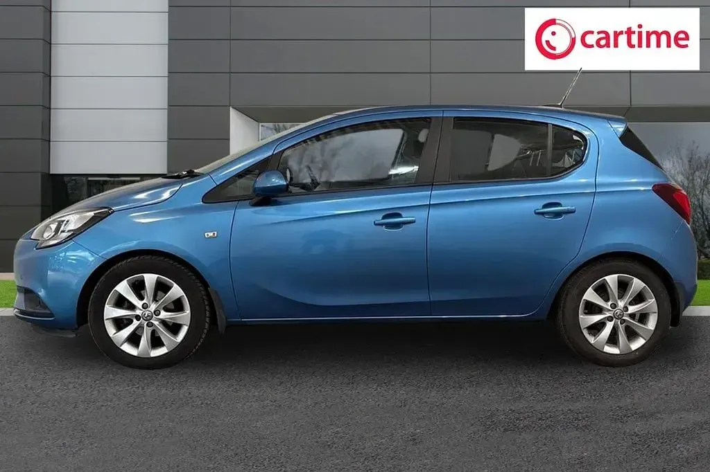 Used Vauxhall Corsa S 90 HP (66 kW) 2018 Blue Hatchback