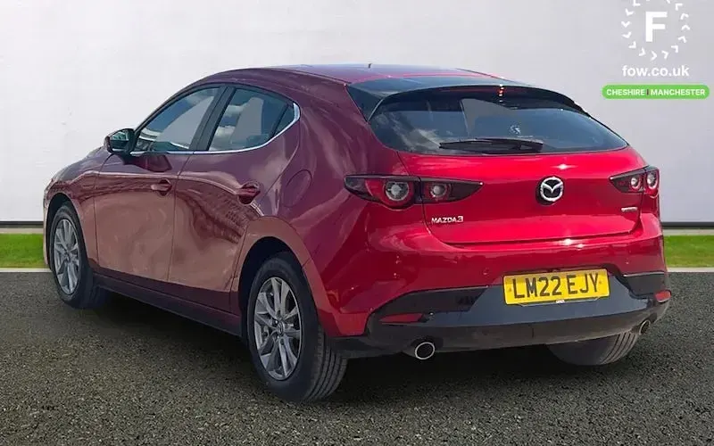 Used Mazda 3 122 HP (89 kW) 2022 Red Hatchback