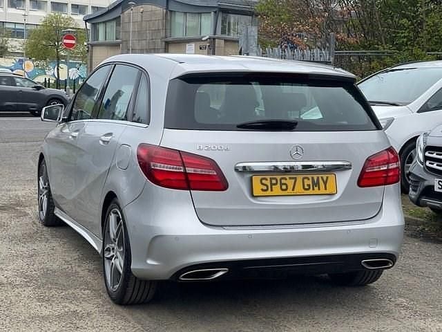 Used Mercedes B200 AMG line 136 HP (100 kW) 2017 Silver MPV