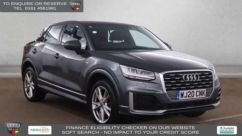 Grey Used 2020 Audi Q2 S-Line SUV | £18,970 (Fair price) - Image 1/4