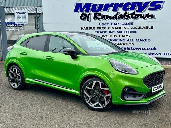 Green Used 2021 Ford Puma ST Hatchback | £17,995 (Good price) - Image 1/4