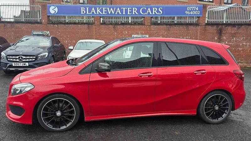 Used Mercedes B200 AMG Line Premium Plus 2017 Red MPV