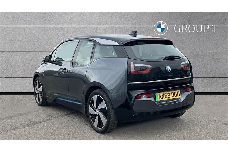 Used BMW i3 Comfort Edition 125 kW (170 HP) 2020 Mineral grey metallic with blue highligh Hatchback