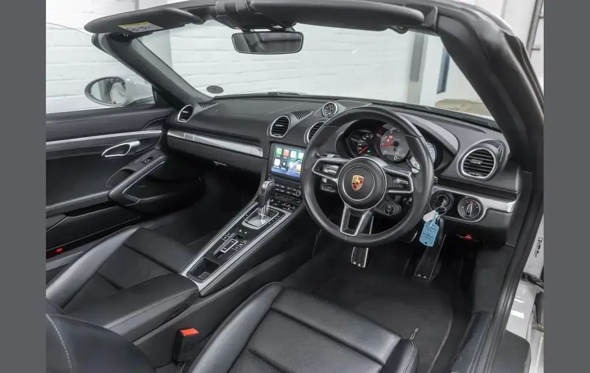 Used Porsche Boxster 344 HP (253 kW) 2021 Grey Cabriolet