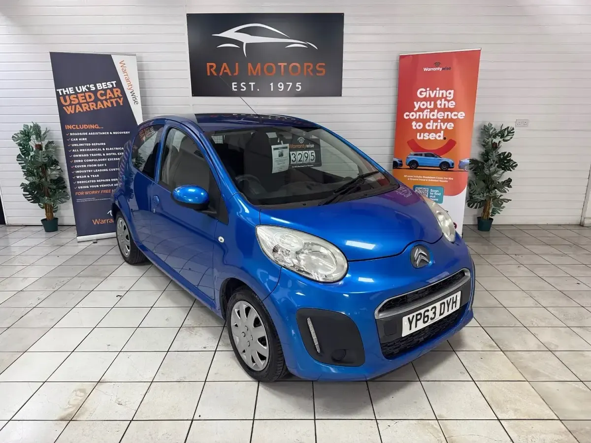 Used Citroën C1 VTR Sport 68 HP (50 kW) 2013 Blue Hatchback