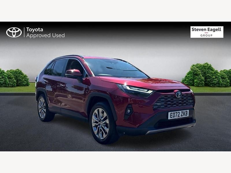 Red Used 2022 Toyota RAV4 Hybrid SUV | £31,224 (Expensive) - Image 1/3