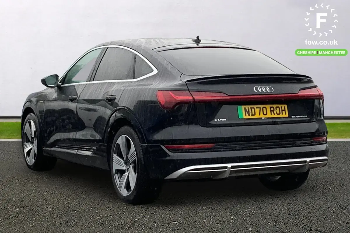 Used Audi e-tron S-Line 300 kW (408 HP) 2020 Black SUV