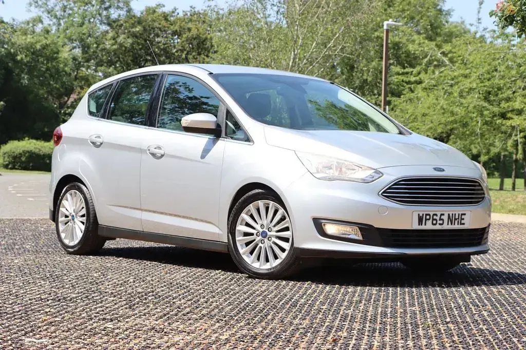 Used Ford C-MAX Titanium 125 HP (91 kW) 2015 Silver MPV