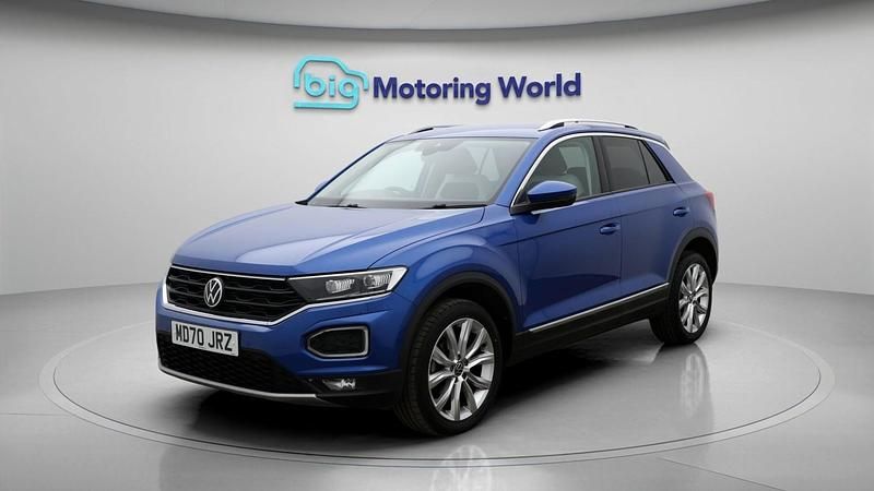 Used VW T-Roc SEL 2021 Blue SUV