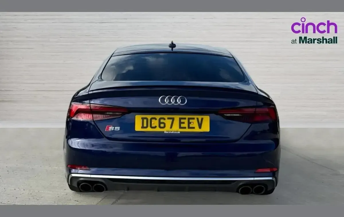 Used Audi A5 Design 348 HP (255 kW) 2018 Blue Coupe