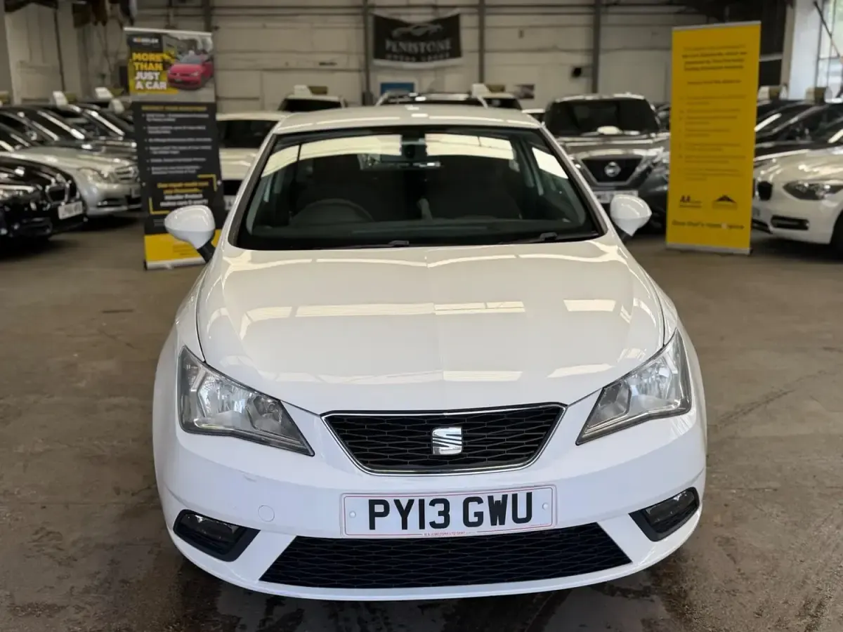 Used Seat Ibiza 85 HP (62 kW) 2013 White Hatchback