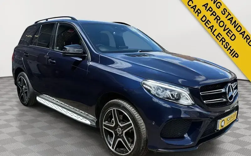 Used Mercedes GLE350 AMG 258 HP (189 kW) 2018 Blue SUV