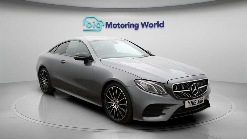 Used Mercedes E300 AMG line 2019 Grey Coupe