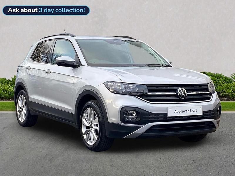 Used VW T-Cross SE 95 HP (69 kW) 2022 Silver SUV