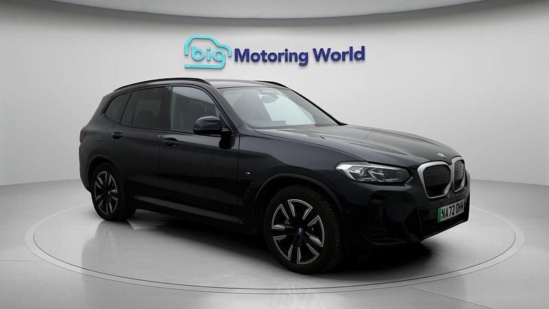 Black Used 2022 BMW iX3 M Sport SUV | £26,400 (Good price) - Image 1/4