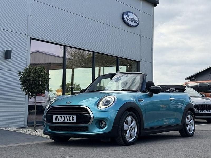 Used Mini Cooper Cabriolet Classic 136 HP (100 kW) 2020 Turquoise Cabriolet