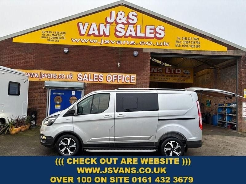 Used Ford Transit Custom Active 170 HP (125 kW) 2021 Silver Van