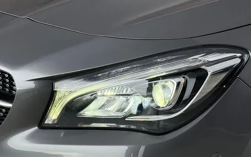 Used Mercedes CLA220 AMG line 170 HP (125 kW) 2019 Grey Coupe