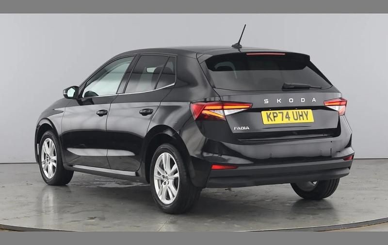 Used Skoda Fabia SE L 113 HP (83 kW) 2024 Black magic pearl effect Hatchback