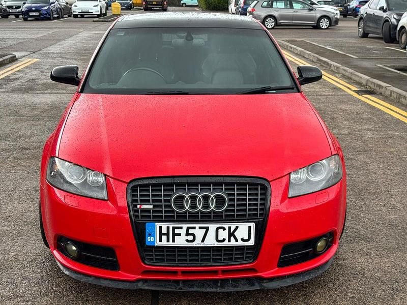 Used Audi A3 S-Line 2007 Red Hatchback