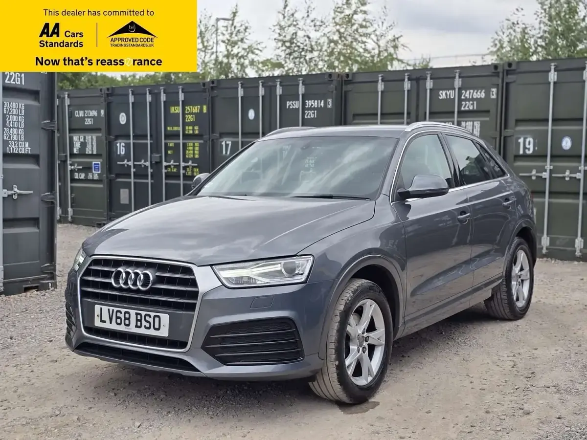 Used Audi Q3 Sport 150 HP (110 kW) 2018 Grey SUV