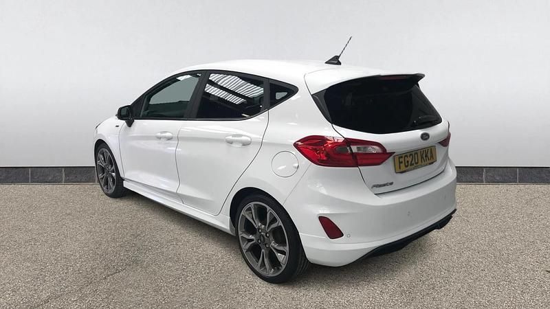 Used Ford Fiesta ST-Line X 95 HP (69 kW) 2020 White Hatchback
