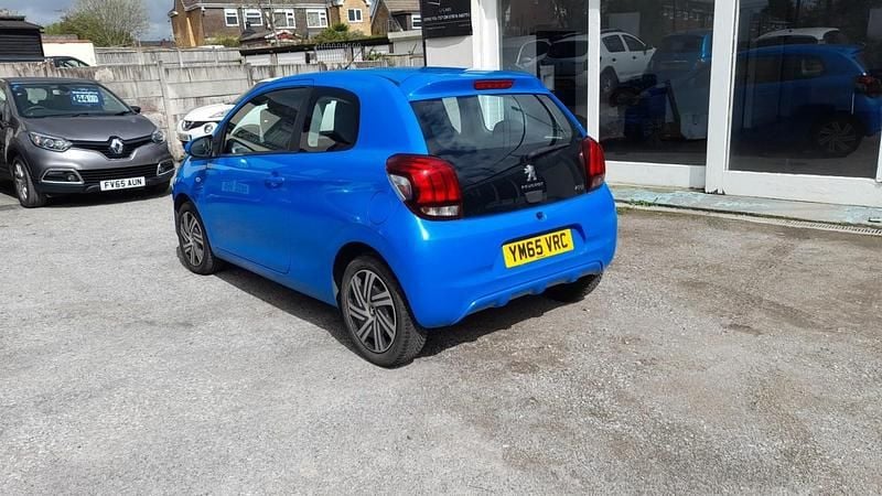 Used Peugeot 108 Active 68 HP (50 kW) 2016 Blue Hatchback