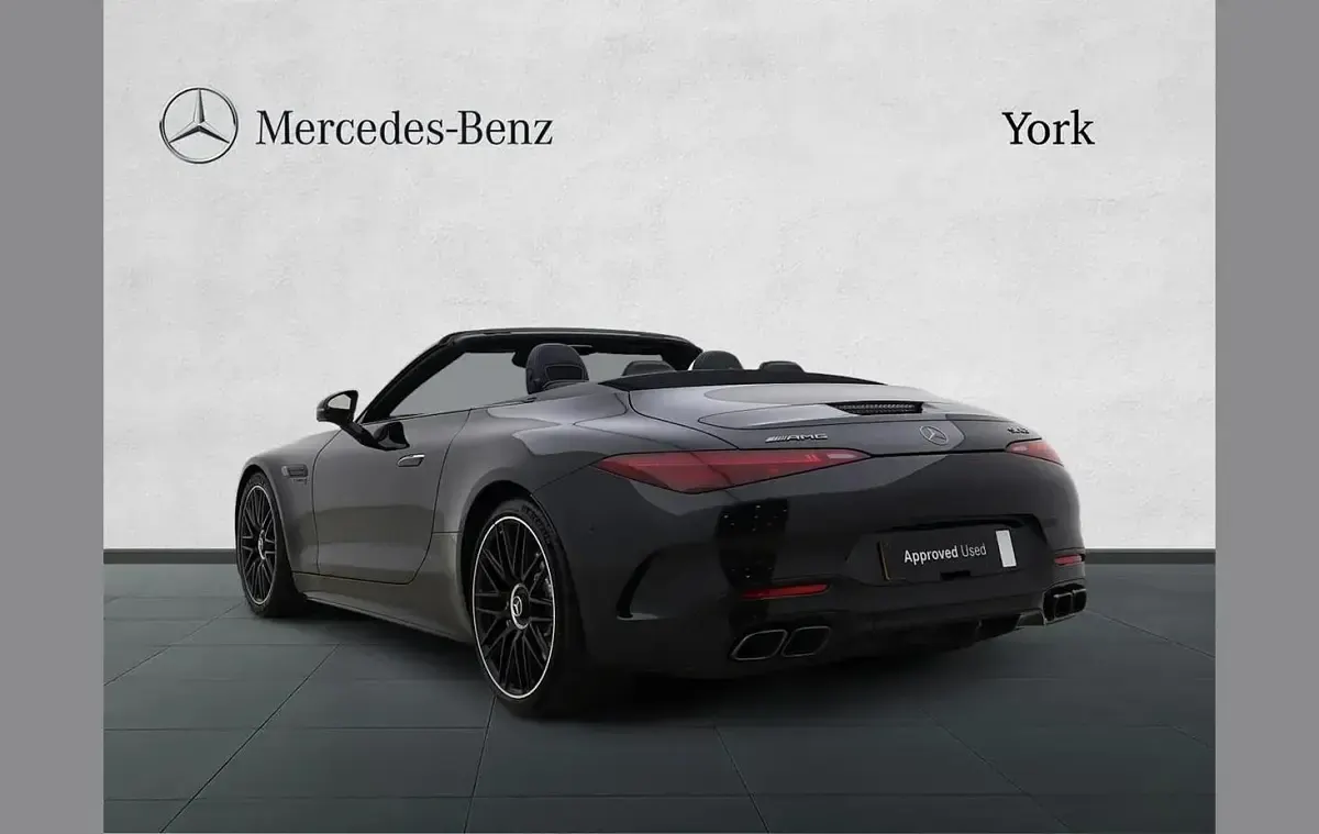 Used Mercedes SL63 AMG Premium Plus 576 HP (423 kW) 2024 Black Cabriolet