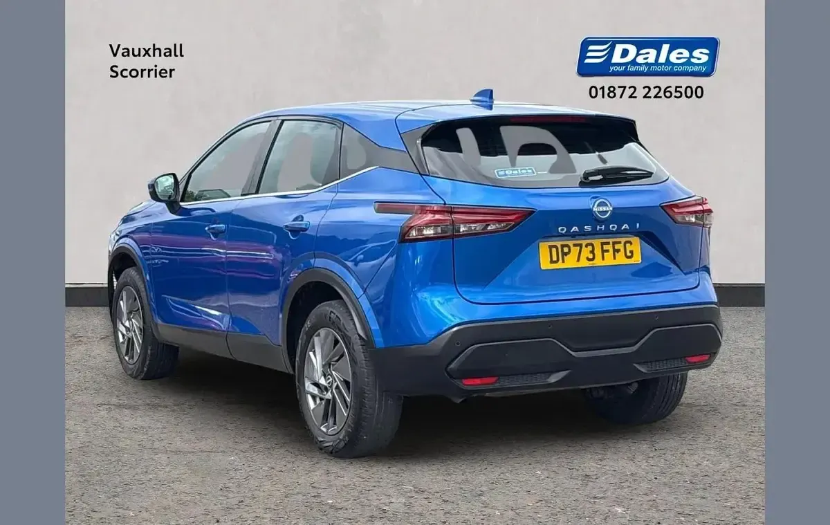 Used Nissan Qashqai Acenta Premium 155 HP (114 kW) 2023 Blue SUV