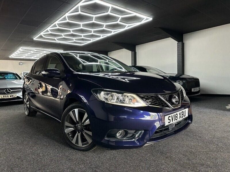 Blue Used 2018 Nissan Pulsar S Hatchback | £12,495 (A bit pricey) - Image 1/4