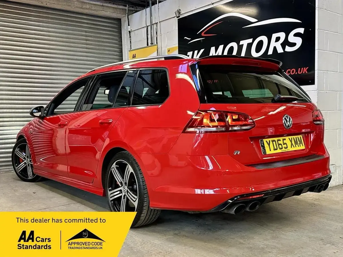 Used VW Golf VII R 2015 Red Estate