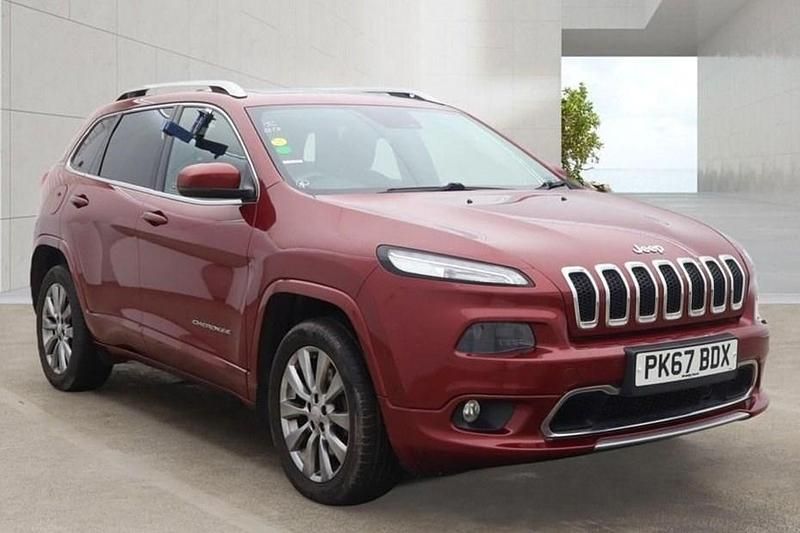 Used Jeep Cherokee Overland 200 HP (147 kW) 2017 Red SUV
