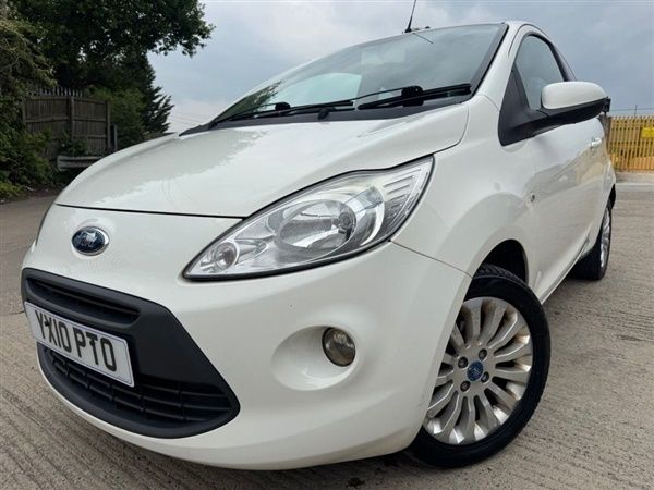 White Used 2010 Ford Ka Zetec Hatchback | £1,999 (Good price) - Image 1/1