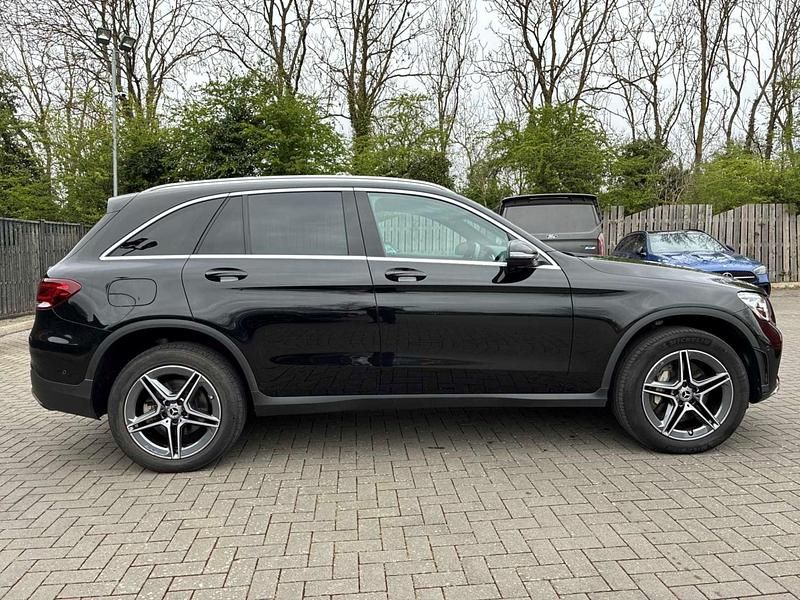 Used Mercedes GLC300 AMG line 2022 Black Estate