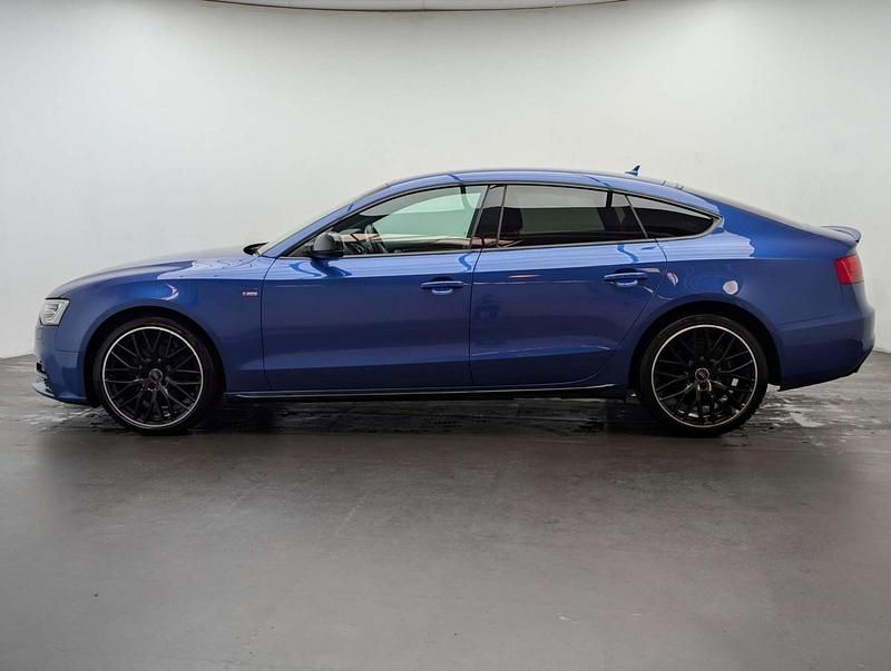 Used Audi A5 Sportback Black Edition 2016 Blue Hatchback