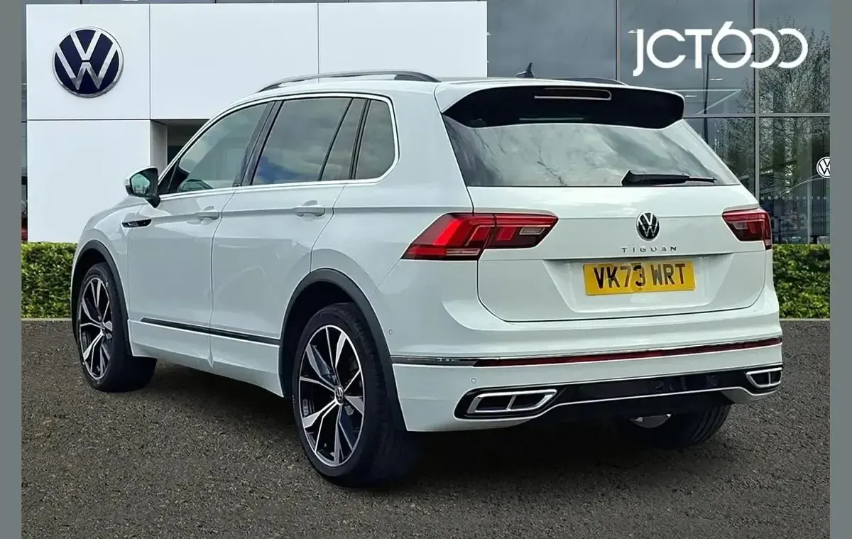 Used VW Tiguan R-line 150 HP (110 kW) 2023 White SUV