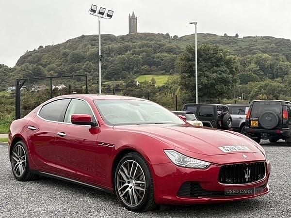 Red Used 2015 Maserati Ghibli Coupe | £10,950 (Fair price) - Image 1/4
